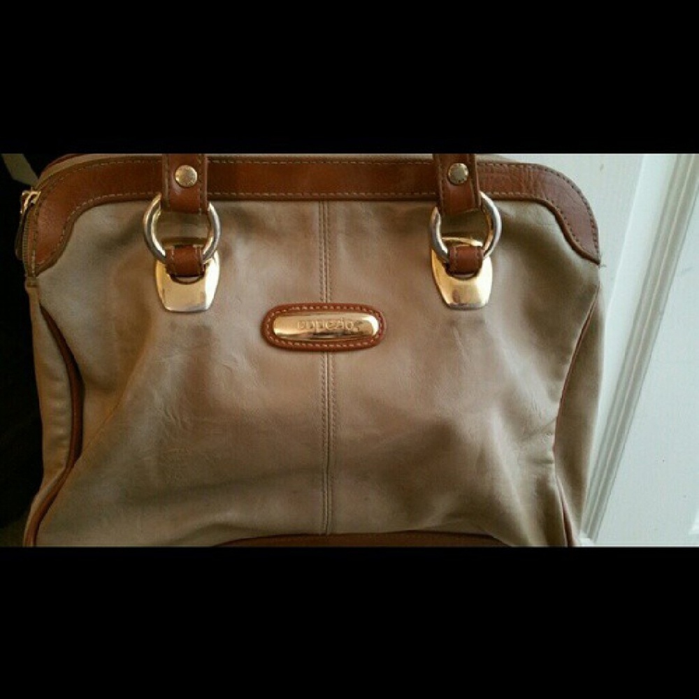 Leather Handbag.
